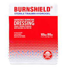 Sterile Non-Adherent Burn Dressing – First Aid Application